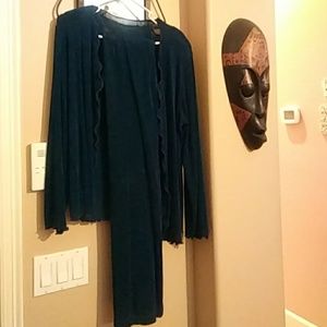 2 piece stretch jacket & pants